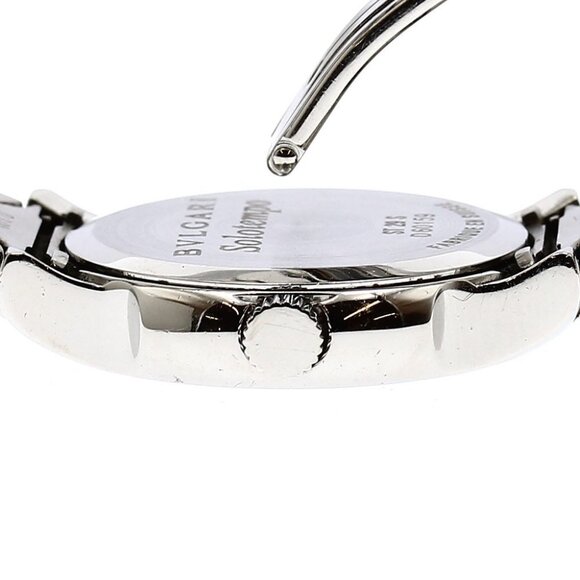 Bvlgari (Bulgari) Solotempo Ladies Watch, Ref. ST 29 S  BVLGARI Solo tempo ST29S Date Navy / Silver Dial Quartz Ladies Watch_888276